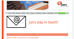 Desktop Screenshot of imscargo.com